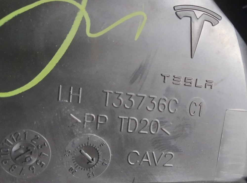 Заслонка рециркуляции климатической установки (печки) салона в сборе Tesla model 3 1099999-00-H Киев - изображение 7