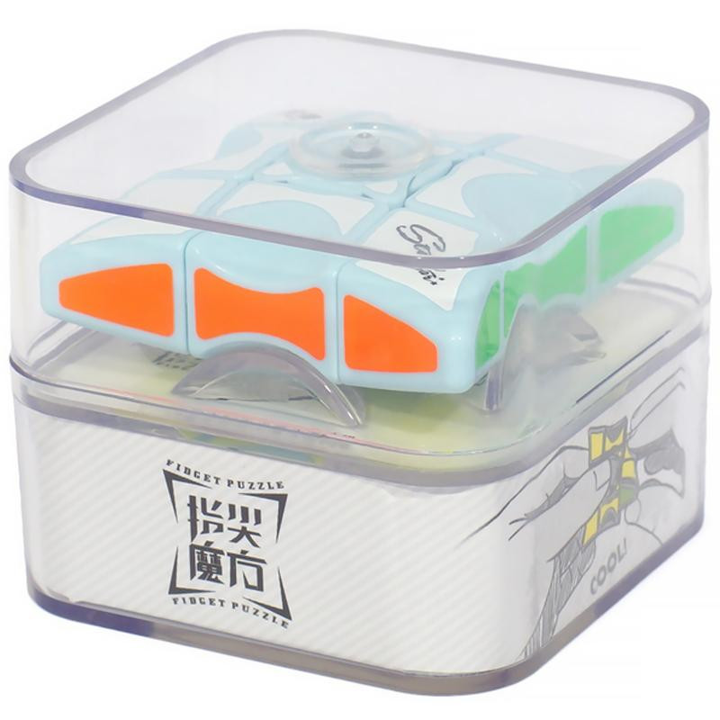 Детская интерактивная головоломка Rubik's Cube Fingertips Spinner Херсон - зображення 3