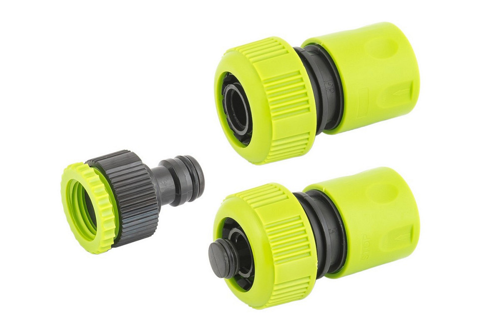 Шланг садовый для полива MASTERTOOL "MURAVA" ¾" 25 м с комплектом подключения серый 92-1062SET Харків - зображення 3