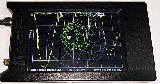 Антенна 1290-1360/1750-2450/2820-3450/5072-5290MHz 6-9dBi, до 30W, логопериодическая ANENG, с перехо Днепр