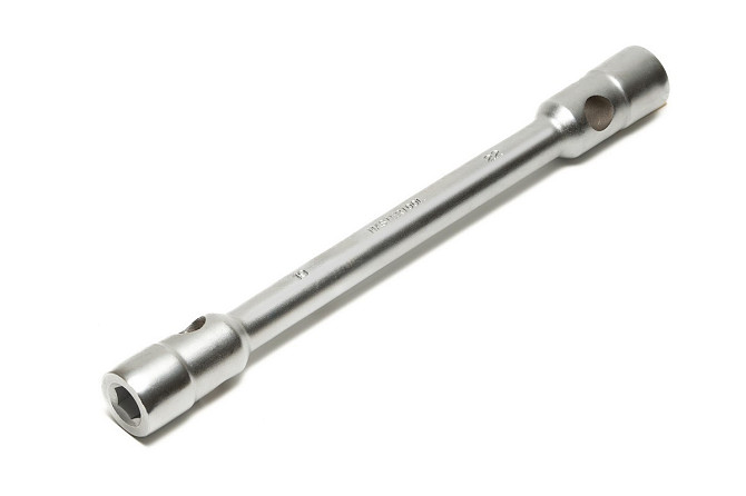 Ключ баллонный MASTERTOOL двусторонний 19х22 мм 73-1922 Харків - зображення 1