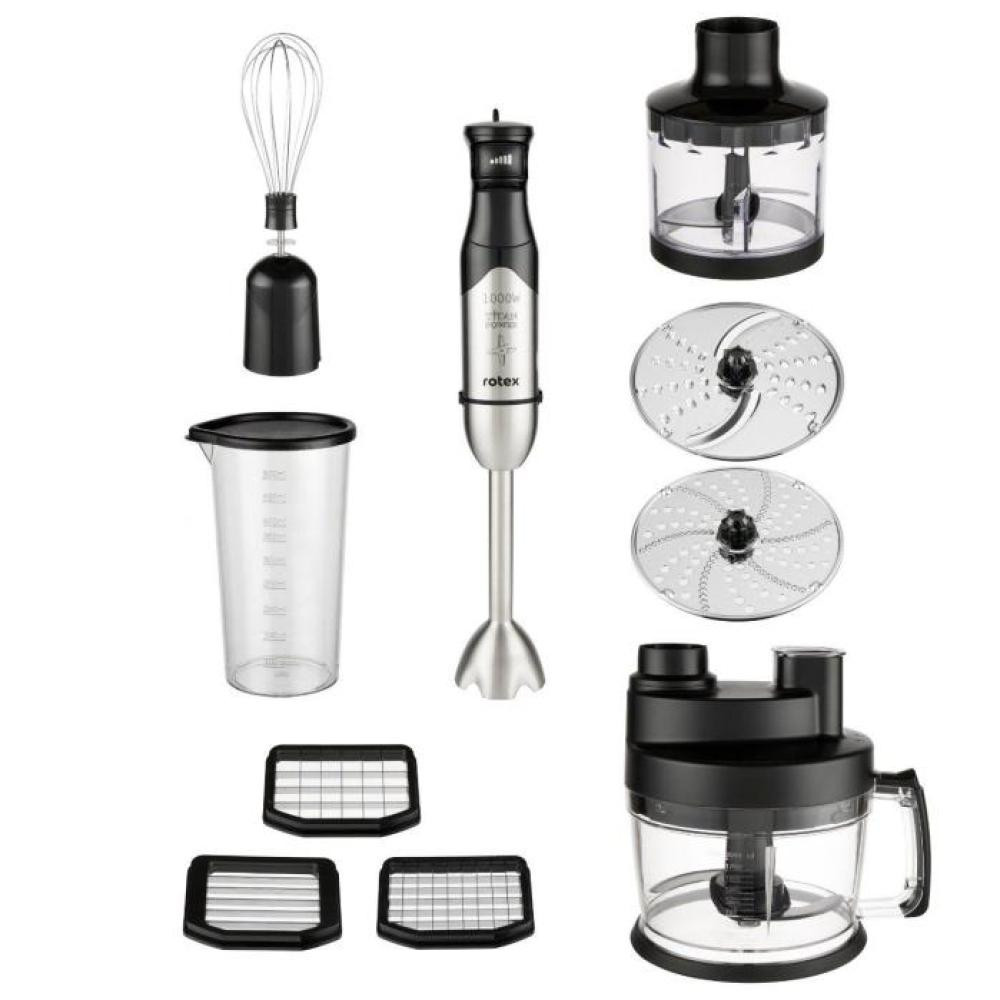 Блендер погружной Rotex TitanPower RTB950-B 1000 Вт черный Київ - зображення 1