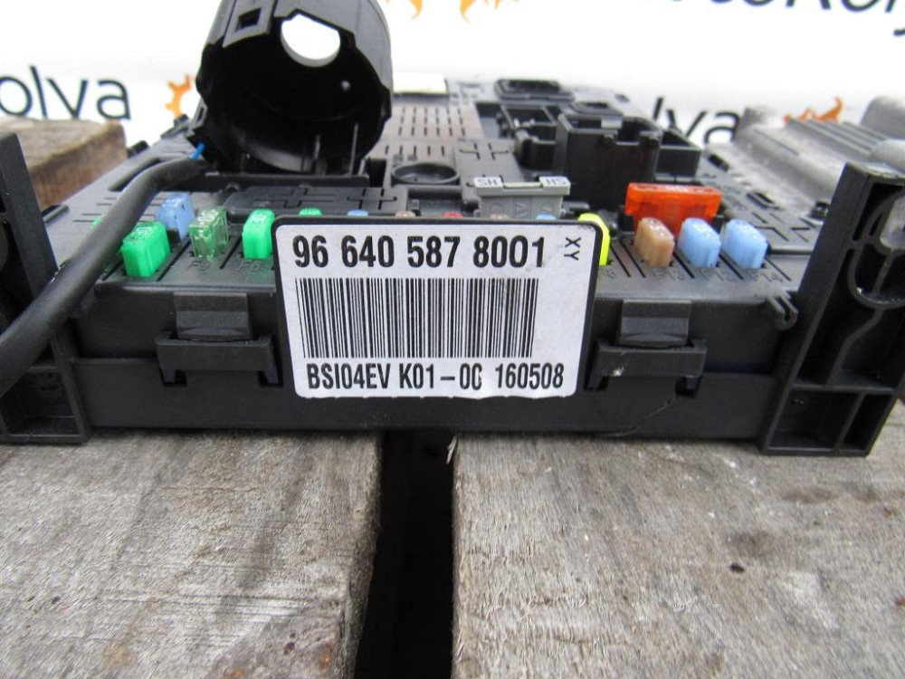 Блок управления двигателем Peugeot Partner 1.6 hdi 2008-2015 (0281013871) Ковель - зображення 1