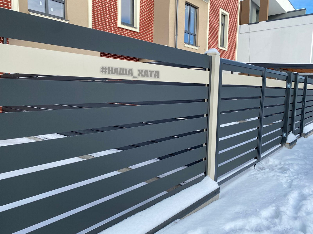 "Сучасний металевий паркан - огорожа Ранчо від виробника " Ровно - изображение 9