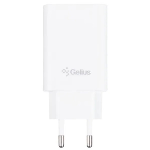 Мережевий зарядний пристрій Gelius Dos GP-HC062 40W 2Type-C White (Код товару:41362) Харьков - изображение 3