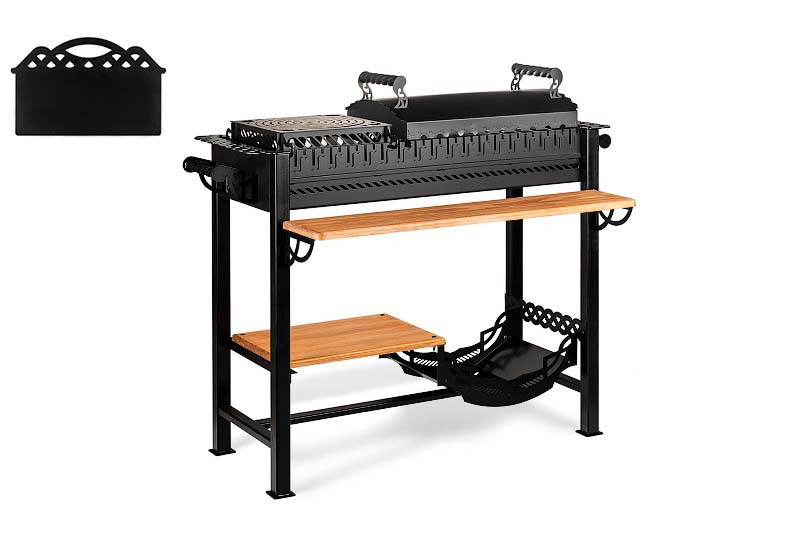 Мангал гриль BBQ Smoke House Garden комплектация "Optimum" Харків - зображення 1