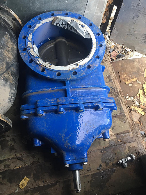 Засувка фланцева Ду400 Ру10 Полтава - изображение 1