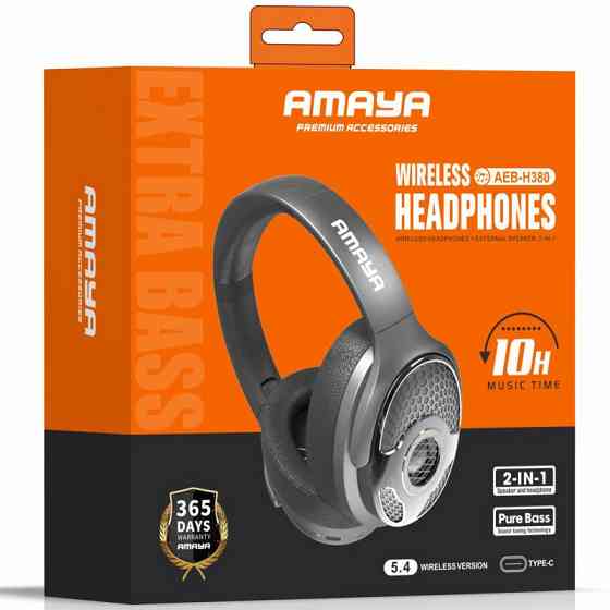Накладные беспроводные наушники Amaya H380 Херсон
