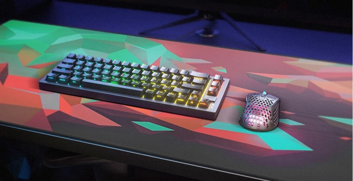 Игровая поверхность для мыши и клавиатуры Xtrfy GP5 Litus Red XL GP5-XL-LITUS-RED 92х40 см Київ - зображення 2