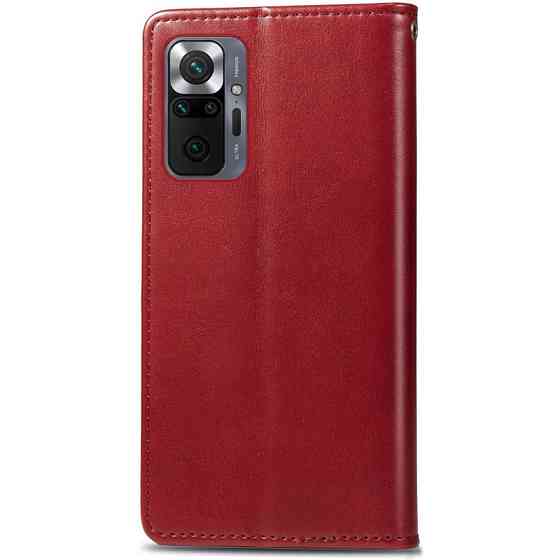 Кожаный чехол-книжка GETMAN Gallant (PU) для Xiaomi Redmi Note 10 Pro / 10 Pro Max Херсон