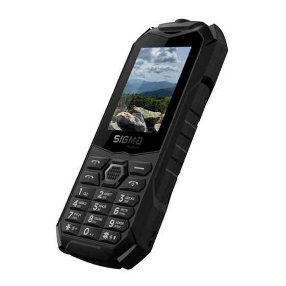 Телефон Sigma mobile X-treme PV68 Dual Sim Black (Код товару:41803) Харьков