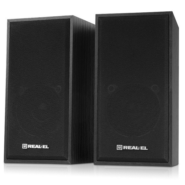 Акустична система REAL-EL S-202 Black (EL121200019) Харків - зображення 1