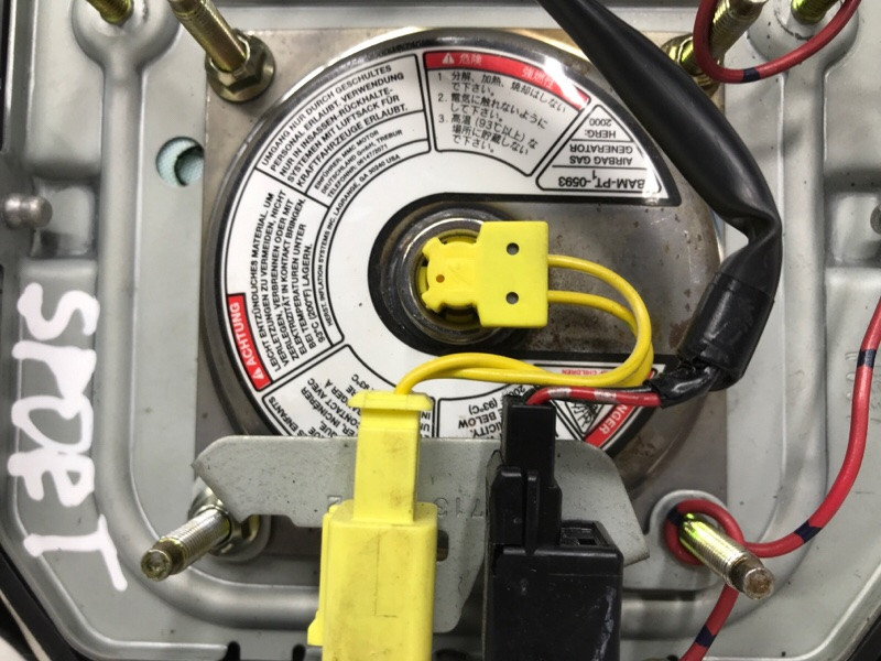 Подушка безопасности в руль Mitsubishi Pajero Wagon 3 3.2 ДИЗЕЛЬ 4M41 1999 (б/у) Киев - изображение 5