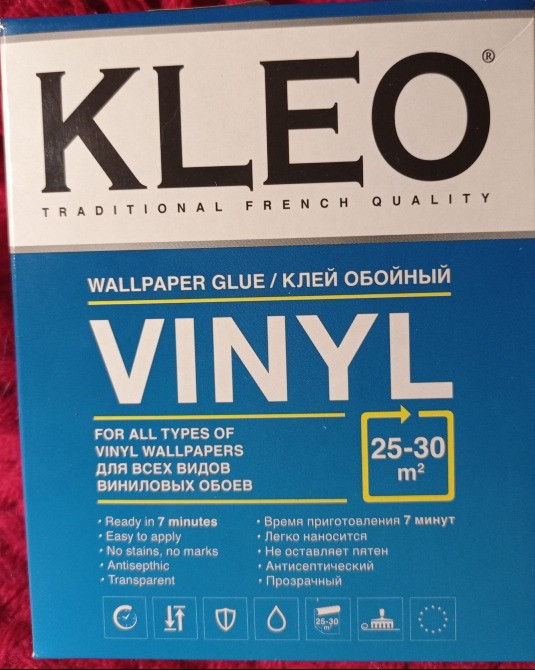 Клей обойный шпалерний Kleo винил 150 грамм Київ - зображення 1