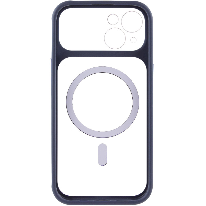 Чехол TPU+PC GETMAN Moon Clear with MagSafe для Apple iPhone 13 (6.1") Херсон - зображення 4
