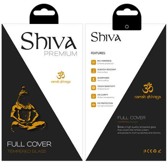 Защитное стекло Shiva (Full Cover) для Apple iPhone 14 Pro Max (6.7") Херсон