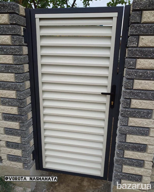 Забор,огорожа,металевій паркан жалюзі купити,ворота откатные,калітка брама,хвіртка.Ціни виробника Львов - изображение 7