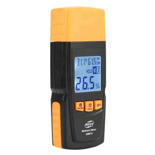 Влагомер игольчатый для древесины 2-70% (28 пород, 4 типа) BENETECH GM610 Харків