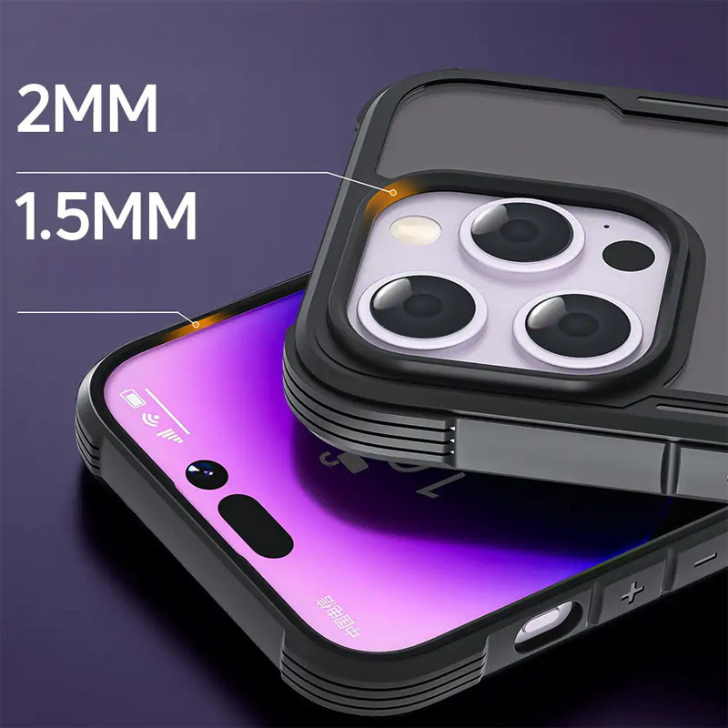 TPU+PC чехол Defense Matte для Apple iPhone 15 Pro Max (6.7") Херсон - зображення 3