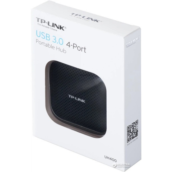 USB HUB TP-Link 4USB 3.0 UH400 Black (Код товару:43108) Харків - зображення 2