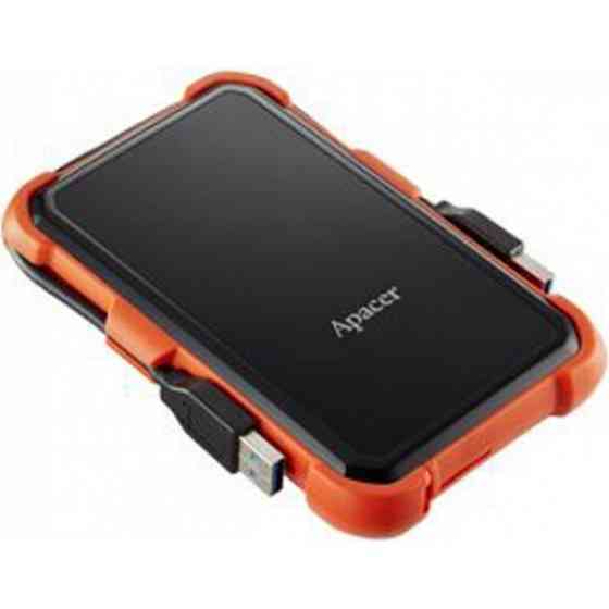 Зовнішній накопичувач HDD 2.5 USB 2TB Apacer AC630 Black/Orange (AP2TBAC630T-1) (Код товару:16956) Харків