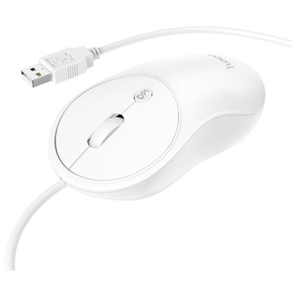 Мишка Hoco GM13 Esteem Business White (Код товару:39675) Харків - зображення 2