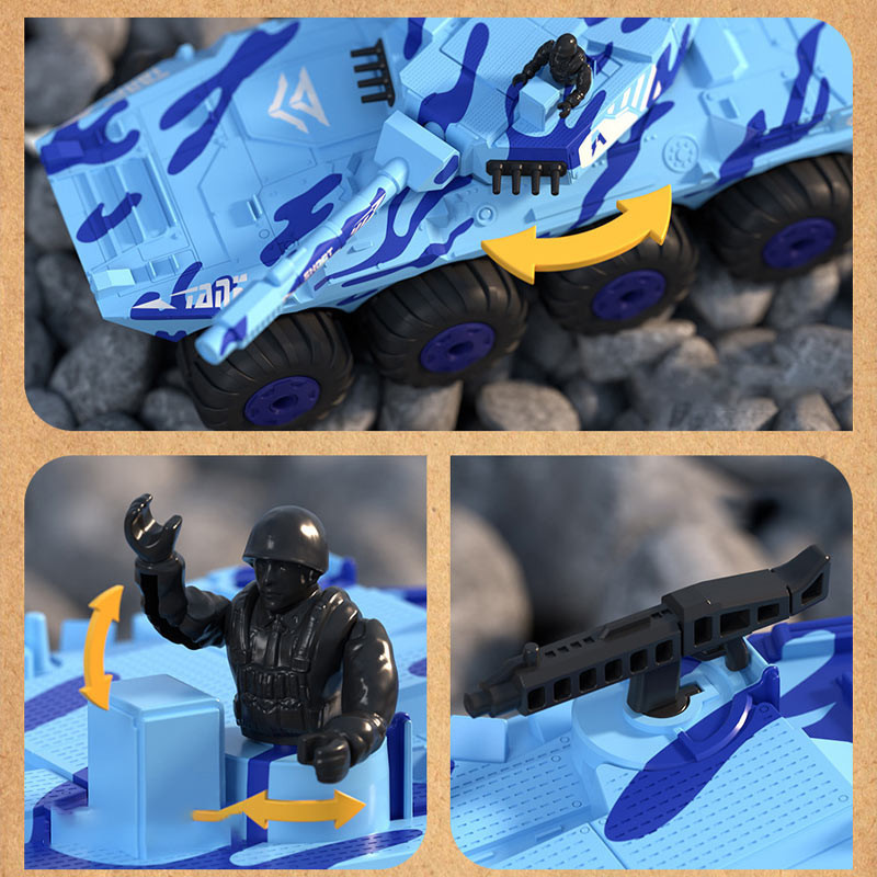 Бронетранспортер-амфибия на радиоуправлении SCHE Y1802 Херсон - зображення 8