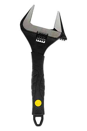 Ключ разводной MASTERTOOL 250 мм 0-50 мм тонкие губки CrV рукоятка с TPR накладкой 76-0323 Харків