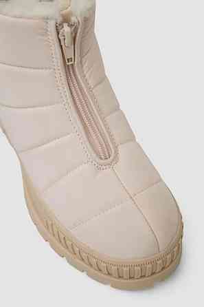 Дутики жіночі зимові на хутрі бежеві | Нові | 36-40 р. Хмельницький