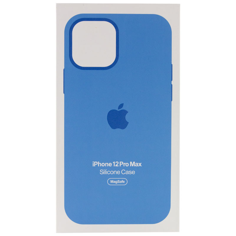 Чехол Silicone case (AAA) with Magsafe and Animation для Apple iPhone 12 Pro Max (6.7") Херсон - изображение 5