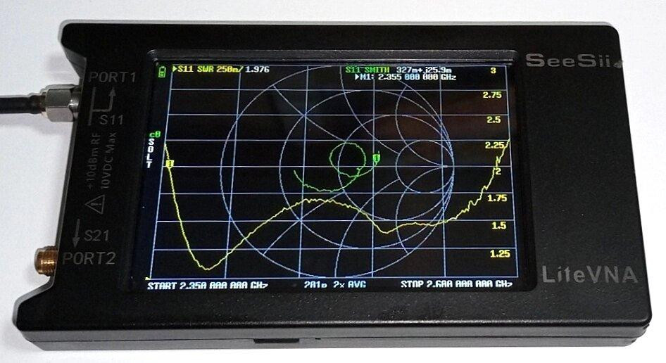 Антенна 2350-2570MHz 12dBi/5700-5960MHz 3dBi, до 15W Yagi FPV, SMA-male (10546/2) Дніпро - зображення 2