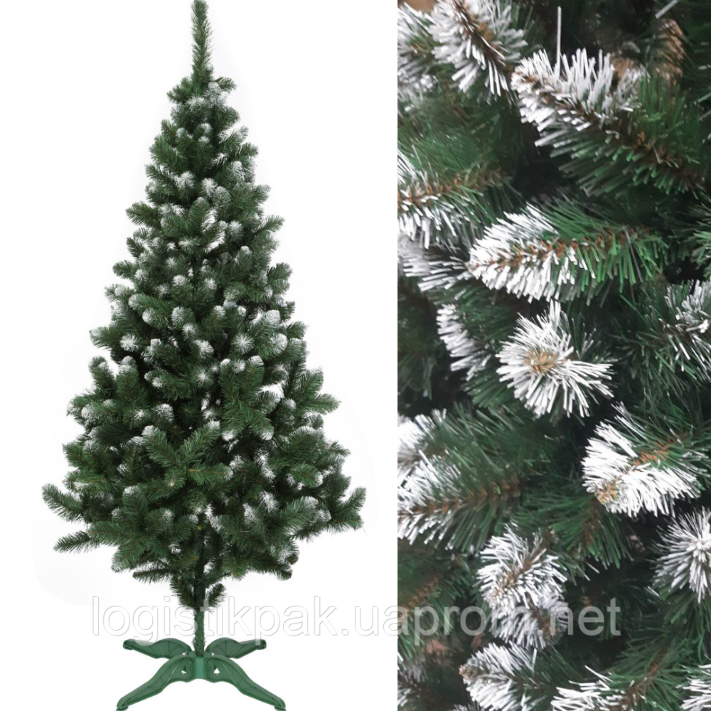 Ель искусственная 1.8 метра "Император" с инеем | Елка с белым кончиком Харьков - изображение 4