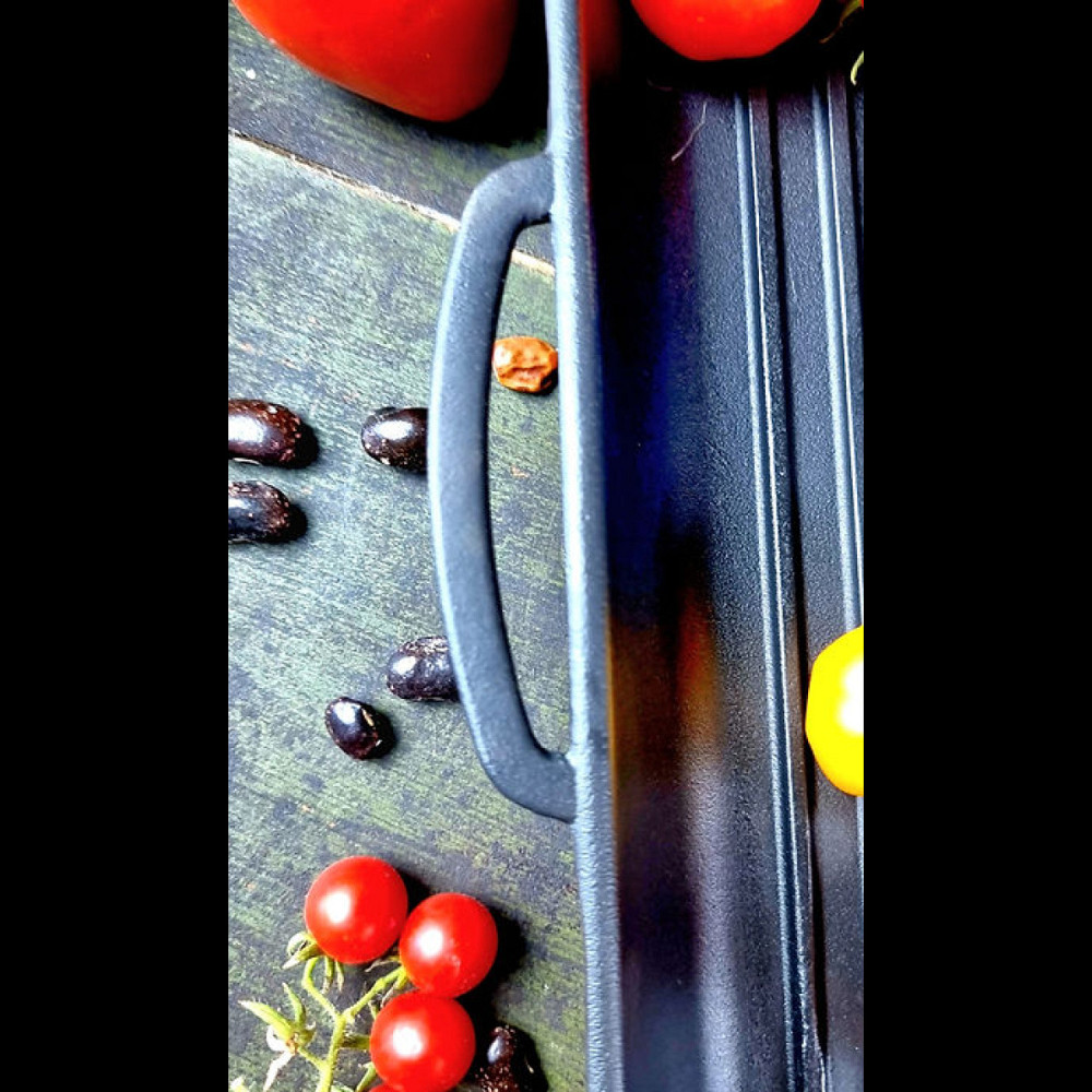 Сковорода-гриль чугунная Maysternya с двумя ручками 35х35 см Т309 Одеса - зображення 7