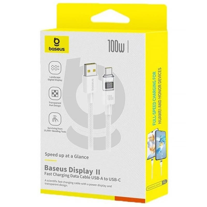 Дата кабель Baseus Display 2 USB to Type-C 100W (2m) (P10382701) Херсон - изображение 4