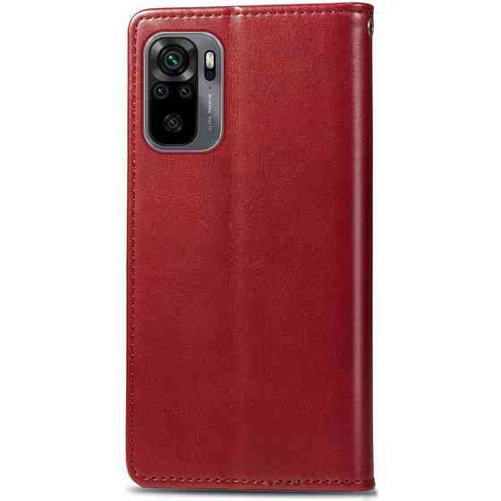 Кожаный чехол-книжка GETMAN Gallant (PU) для Xiaomi Redmi Note 10 / Note 10s Херсон