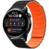 DM Ремінець Armor Magnetic Band 22 mm Універсальний Black/Orange Харьков