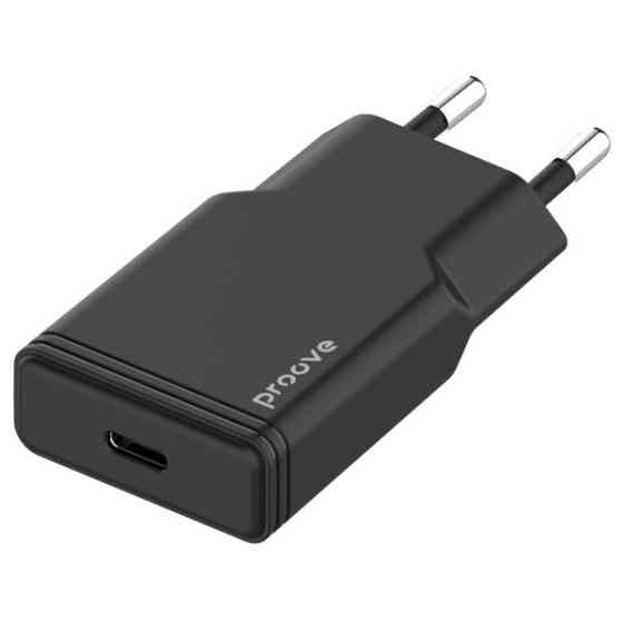 Мережевий зарядний пристрій Proove Slender 20W Type-C Black (WCSS20010001) (Код товару:41197) Харків