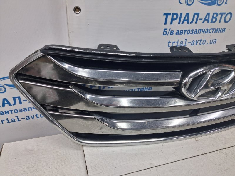 Решетка радиатора Hyundai Santa fe DM 2.4 БЕНЗИН G4KJ 2012 (б/у) Київ - зображення 2