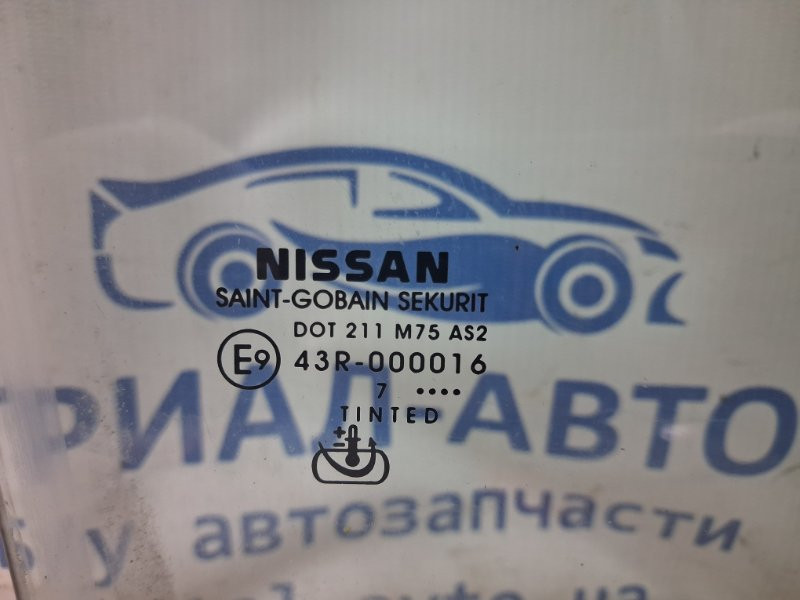 Стекло двери переднее правое Nissan Navara 2004-2015 80300EB310 (Арт. 82851) Киев - изображение 2