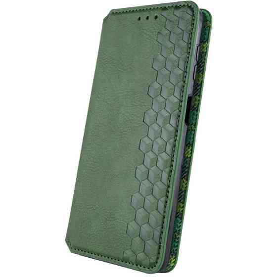 Кожаный чехол-книжка GETMAN Cubic (PU) для Motorola Moto G15 4G Херсон