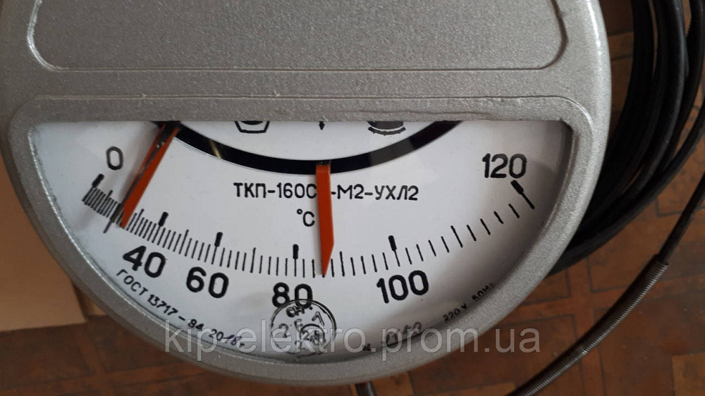 Термометр манометрический ТКП-160Сг-М2 (ТКП-160Сг-М2-УХЛ2, ТКП160Сг-М2, ТКП 160Сг-М2, ТКП-160Сг, ТКП Киев - изображение 3