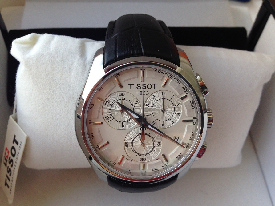 часы TISSOT COUTURIER T035.617 ремешок, браслет (НОВЫЕ) Киев - изображение 5