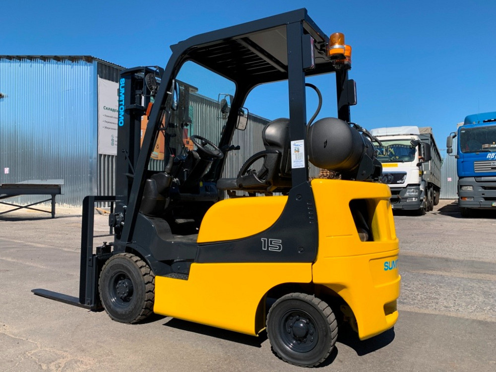 Газовий навантажувач вилочний Sumitomo (Mazda) з бічним зсувом Одеса - зображення 4