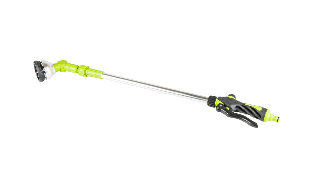 Пистолет для полива MASTERTOOL JET LINE 10 режимов телескопическая штанга 710-1060 мм TPR покрытие 9 Харків - зображення 1