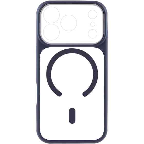 Чехол TPU+PC GETMAN Moon Clear with MagSafe для Apple iPhone 17 Pro Max (6.9") Херсон