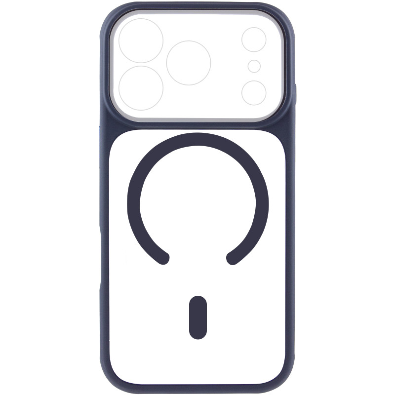 Чехол TPU+PC GETMAN Moon Clear with MagSafe для Apple iPhone 17 Pro Max (6.9") Херсон - зображення 3