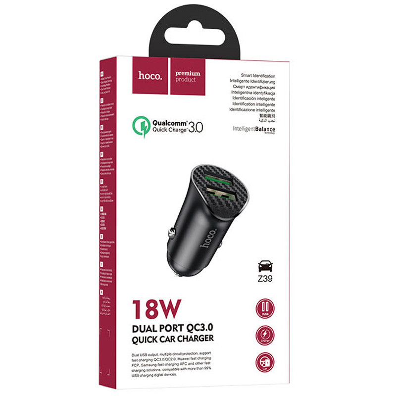АЗУ Hoco Z39 Farsighted QC3.0 18W (2USB-A) Херсон - изображение 5