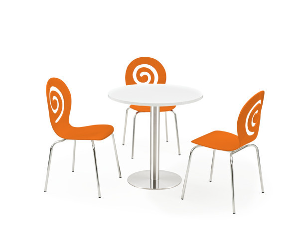 Стілець Лев дерев'яний помаранчевий Днепр - изображение 4