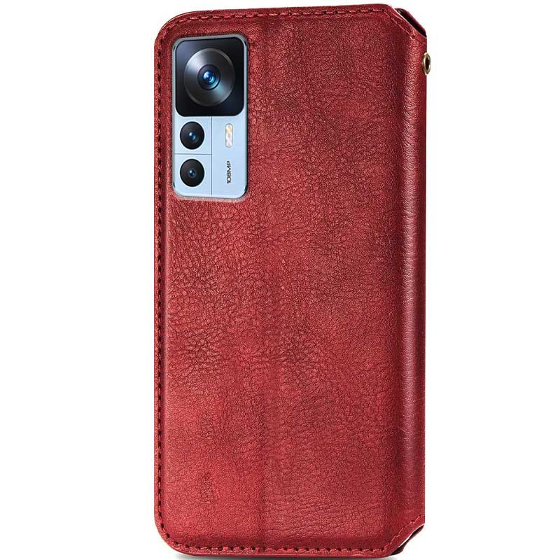 Кожаный чехол-книжка GETMAN Cubic (PU) для Xiaomi 12T / 12T Pro Херсон - изображение 2