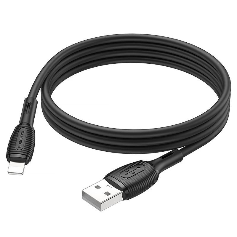 Уценка Дата кабель Borofone BX86 Advantage USB to Lightning (1m) Херсон - изображение 3